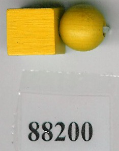 12 mm 20 kpl tasavärinen puuhelmi