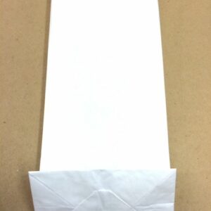 27x12.5x7.5cm valkoinen paperipussi