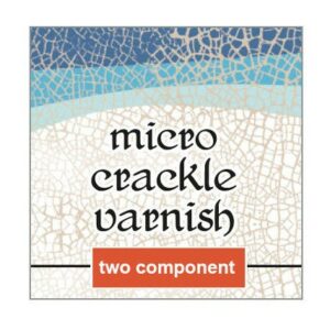 2x50ml micro crackle kaksiosainen krakleerauslakka