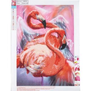 Timanttimaalaussetti Flamingot 30x40cm 89632
