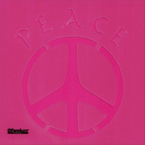 Peace 18x18cm sabluuna